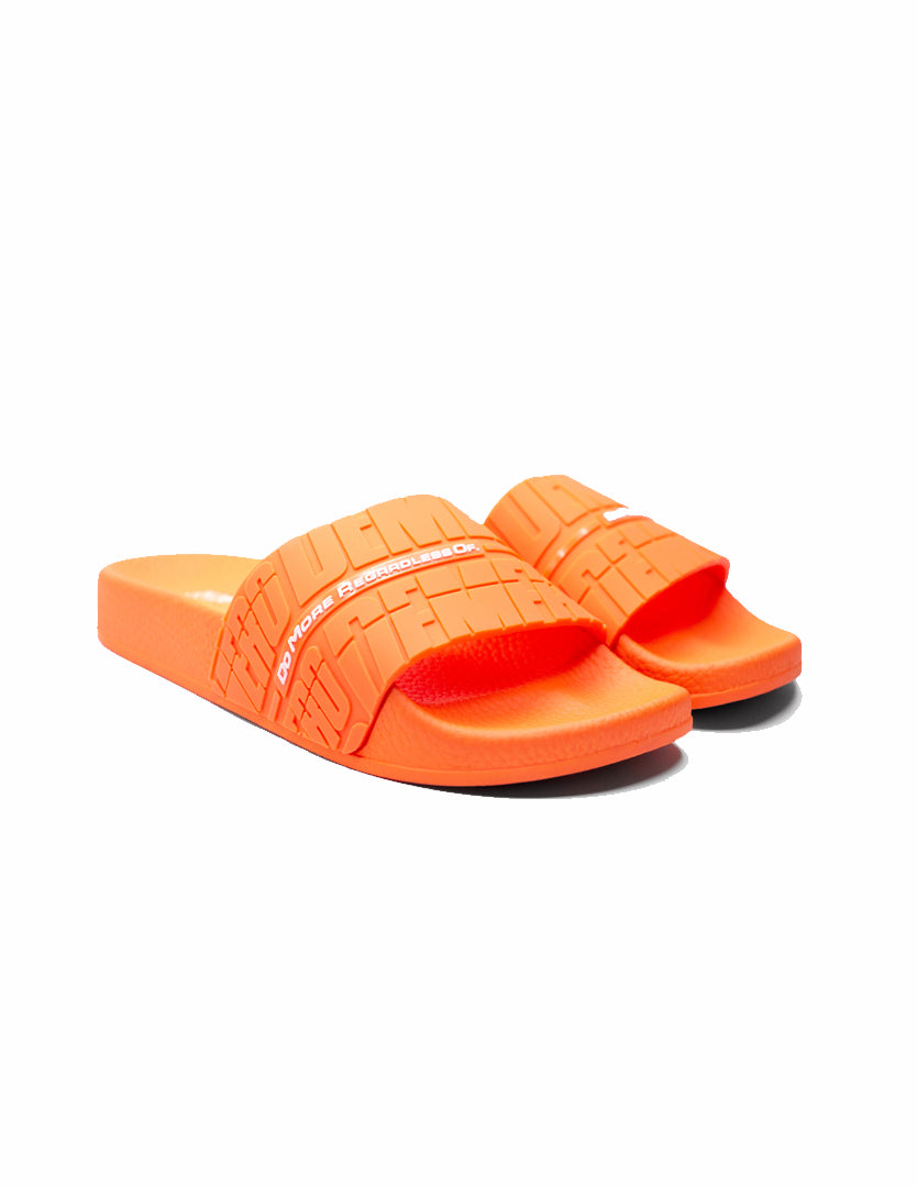 Canyon Sole Orange Slides