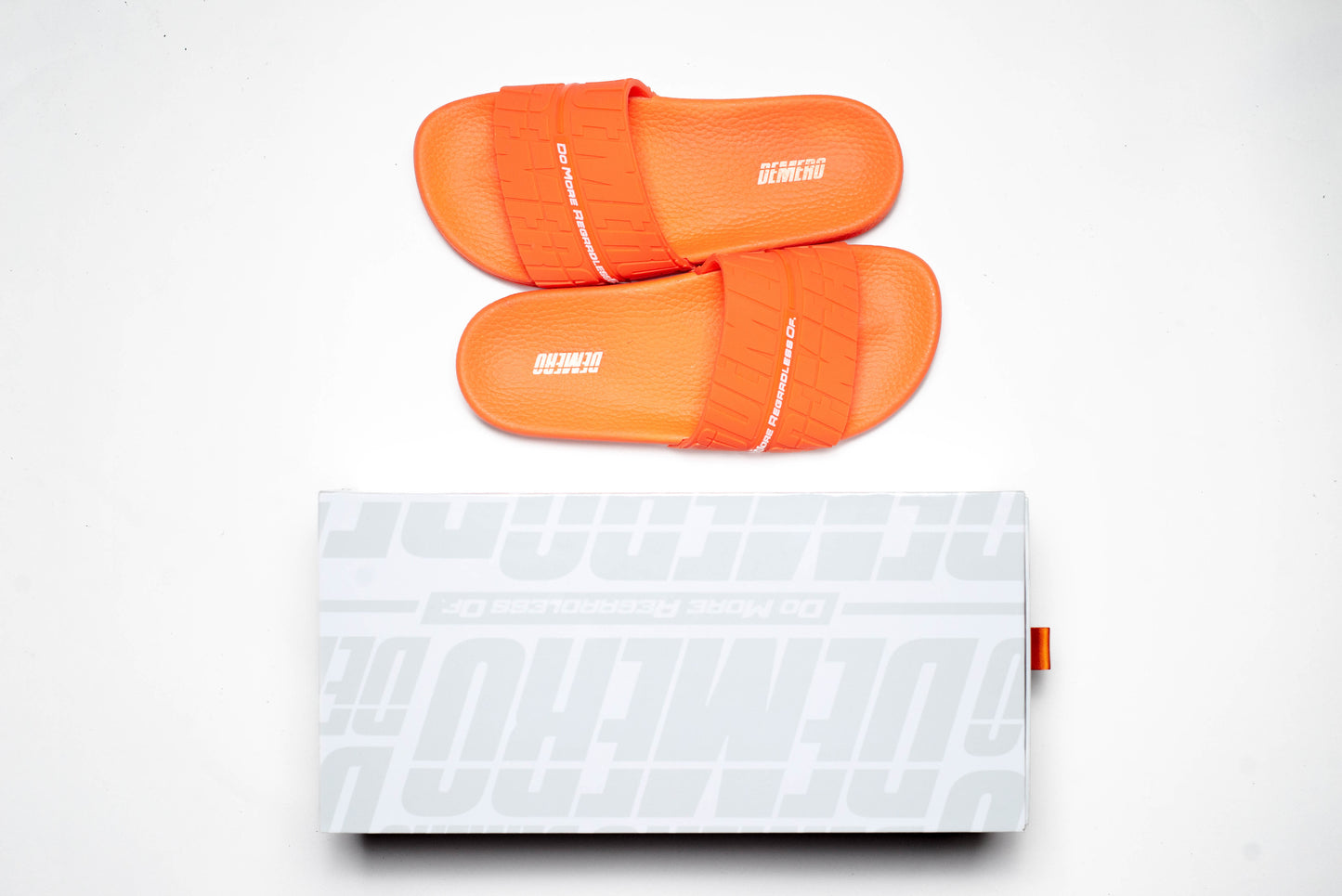 Canyon Sole Orange Slides